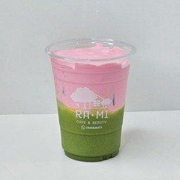 Matcha Foam Strawberry