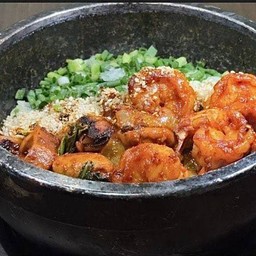 [อร่อยซ่ากับโค้ก]Haemul Dolsot Bibimbap +Coke