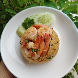 ข้าวผัดต้มยำกุ้ง