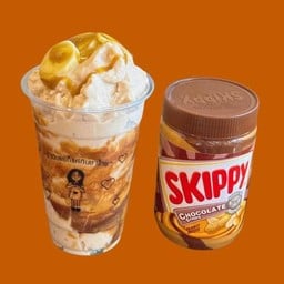 กล้วยหอมเนยถั่วช็อคโก้