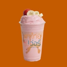 สตอเบอร์รี่กล้วยนมสดน้ำผึ้ง