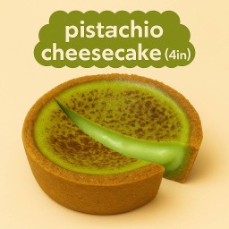 ทาร์ตชีสเค้กพิสตาชิโอ
