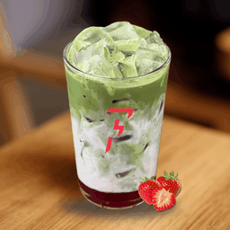 Strawberry Matcha I สตรอเบอร์รี่ มัตฉะ (Ice L)