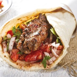 แป้งห่อผักไก่ย่างบาร์บีคิว