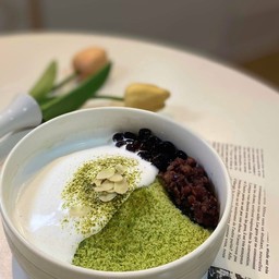 บิงซู ชาเขียว ชีสลาวา