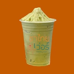 มัทฉะลาเต้ปั่น