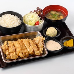 ชุดข้าวไก่ทอดซอสนัมบัง