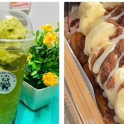 [เซตสุดฮิต] ชาเขียว ชาใต้เข้มถึงใจ + ปังปิ้ง เนย โอวัลตินกล้วยนม