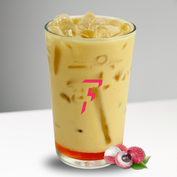 Lychee Jasmine Milk Tea | ชานมมะลิลิ้นจี่ (Ice L)