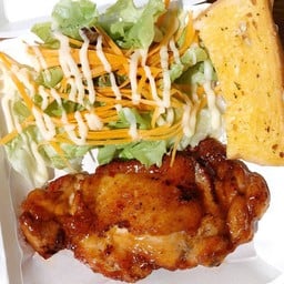 สเต็กไก่บาร์บีคิว