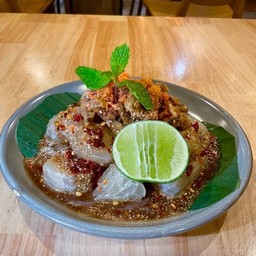 ส้มโอปลากรอบ