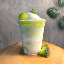 Melon Smoothie Yogurt เมล่อนปั่น + โยเกิร์ต