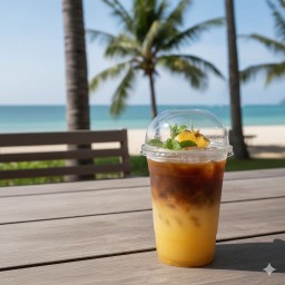 อเมริกาโน่สับปะรด (เย็น)