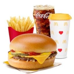 [อร่อยซ่ากับโค้ก] ชุดชีสเบอร์เกอร์ อร่อยซ่าสุดคุ้ม