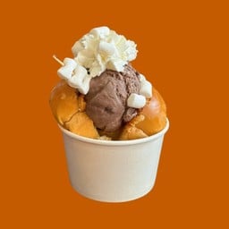 มินิปังย่างเนยมาร์ชเมลโล่วิปครีม