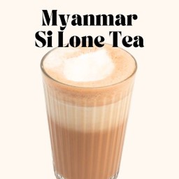 ชาเมียนมาฟองนมเต้าหู้