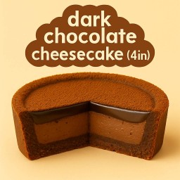 ทาร์ตชีสเค้กช็อกโกแลตดาร์ก