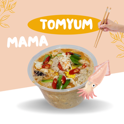 มาม่าต้มยำปลาหมึก