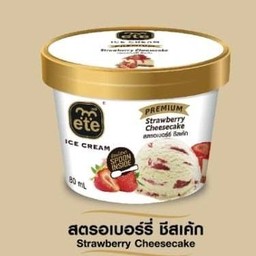 ไอศกรีม ETE. รสสตรอเบอร์รี่ ชีสเค้ก
