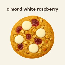 คุกกี้ราสเบอร์รี่ไวท์ช็อคอัลมอนด์