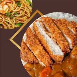 ลอง (ข้าวไก่กรอบ สปาเกตตี้)  - สาขา ม.ธรรมศาสตร์