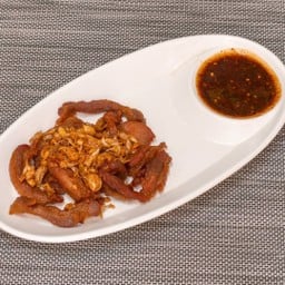 คอหมูทอด