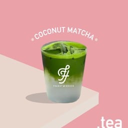 A coconut matcha