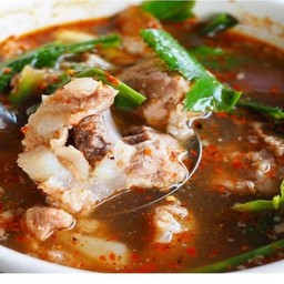 ต้มแซ่บกระดูกอ่อนหมู