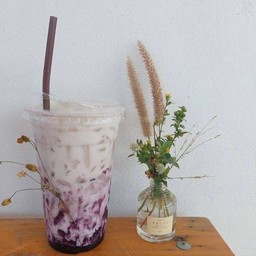 นมสดบลูเบอร์รี่