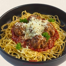 Classic Meatball Spaghetti