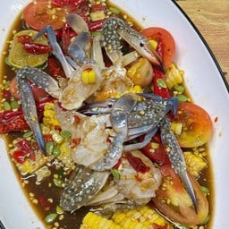 ตำลาวข้าวโพดปูม้า