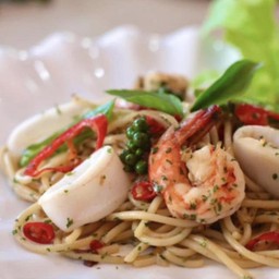 สปาเกตีขี้เมาทะเล