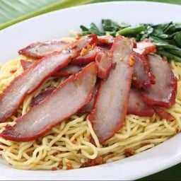 บะหมี่จุกคลุกซอส