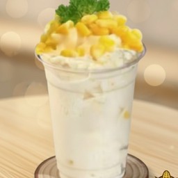 ข้าวโพดหวานปั่นนมสด