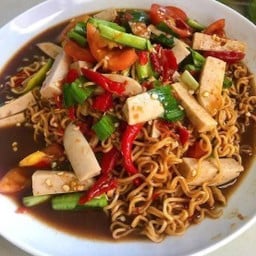 ตำมาม่าหมูยอปูปลาร้า