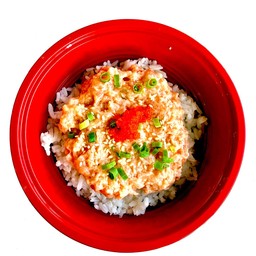 ข้าวหน้า เนกิ ปลาแซลมอน!