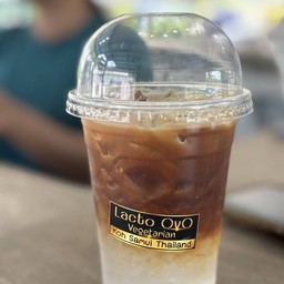 Americano coconut ice