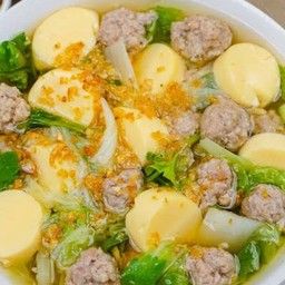 ต้มจืดเต้าหู้หมูสับ