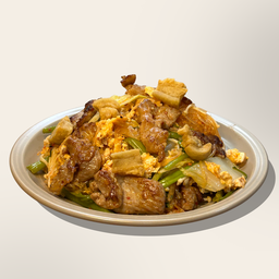 สุกี้แห้งหมู