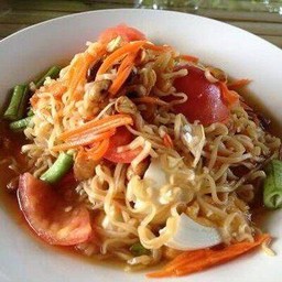 ตำมาม่าไข่เค็ม