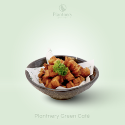 หมูกรอบแพลนท์เบสคั่วพริกเกลือ