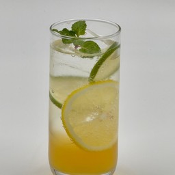 Honey lemon soda