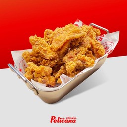 ไก่ไร้กระดูก(สะโพก) ไม่คลุกซอส 4 ชิ้น