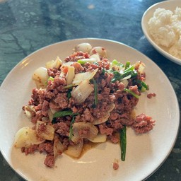 เนื้อสับน้ำมันหอย