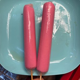 ไส้กรอกนม ทอด