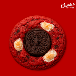 Red Velvet Cookie & Cream Cookie (1 piece)