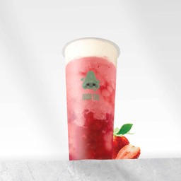 ชาสตรอว์เบอร์รี่เกล็ดหิมะ