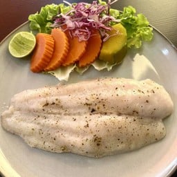 สเต็กปลา สูตรคลีน 210 kcal