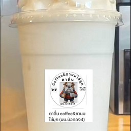 มะพร้าวปั่นนมสด