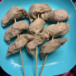 ลูกชิ้นปลาลักบี้ ทอด